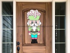 Pre-Order: Christmas Sign Nut Cracker Wood Sign Cr-W-089-Dh 22 Door Hanger Flamingo Sign, Nutcracker Design, Wood Printing, Witch Signs, Nut Cracker, Themed Christmas, Halloween Sign, Christmas Sign, Halloween Signs