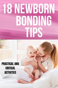 this is a picture of a mom and her newborn... pin on newborn bonding Bonding Activities, Baby Advice, With Mom, Baby Newborn, Simple Way, Bump, Newborn Baby, You Must