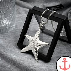 Large Starfish Necklace: A Stunning Piece for Sea Lovers If you're a passionate lover of the sea and all its mesmerizing creatures, then our Large Starfish Necklace is an absolute must-have for your collection. This exquisite piece captures the spirit of the ocean, allowing you to carry a piece of its beauty with you wherever you go. Crafted with meticulous attention to detail, this necklace is perfect for women who want to make a bold statement and showcase their love for the sea. Our Starfish Star-shaped Ocean-inspired Necklaces For Beach, Ocean-inspired Necklaces With Star Charm, Silver Starfish Necklace For Gift, Unique Starfish Jewelry As A Gift, Ocean-inspired Star Necklaces For Gifts, Unique Starfish Charm Jewelry As Gift, Unique Jewelry With Starfish Charm As Gift, Unique Star-shaped Necklace For Gift, Ocean-inspired Silver Necklace With Star Charm