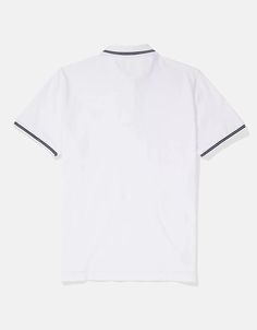 Classic style, legendary comfort. Classic Sports T-shirt With Polo Collar, Navy Classic Luxury T-shirt, Classic Black Polo Collar T-shirt, Classic Cotton Polo T-shirt, Luxury White Polo Collar T-shirt, Pique Polo Shirt, Polo Shirts, American Eagle, Men's Clothing