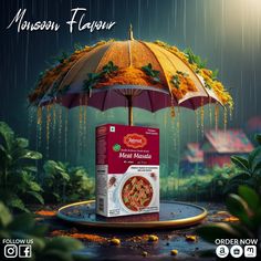 an advertisement for the malaysian food brand