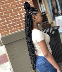 African American Braided Hairstyles, Box Braids Styling, Braids With Curls