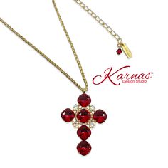 *CRYSTAL SIZE(S)/CUT 12mm or .47" and 24ss or 5mm Genuine Austrian Crystal *HUES Red, Dark Red, Velvet Red, Scarlet, Persian Red, Garnet, Blood Red, Valentine's Day red, Christmas Red, Moonlight, Neutral, Beige, AB, Iridescent *FINISH Yellow Gold *SIZING AND ADDITIONAL INFORMATION The total necklace length is 16-19" adjustable (approximately, these are handmade). Bracelet and earrings shown on model sold separately.  *MATCHING PIECES: https://www.etsy.com/shop/KarnasDesignStudio?ref=seller-platf Necklace K, Crystal Yellow, Necklaces Pendant, Logo Set, Environment Design, Winter 2022, Austrian Crystal, Cushion Cut, Red Christmas