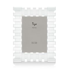 a white frame with the word type on it