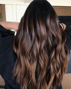 Mermaid Transformation, Brown Black Hair Color, Perfect Balayage, Brunette Tones, Highlights For Dark Brown Hair, Blond Balayage