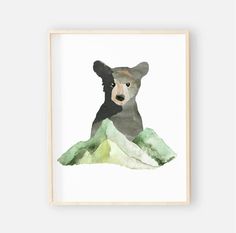 baby bear framed woodland wall art for the nursery Woodland Room, Caden Lane, Woodland Nursery Boy, Woodland Nursery Art, Woodland Wall Art, Nursery Art Set, Mountain Nursery, James Alexander, Baby Kicking