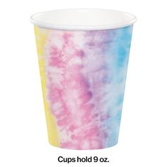 a cup that has some kind of dye on it