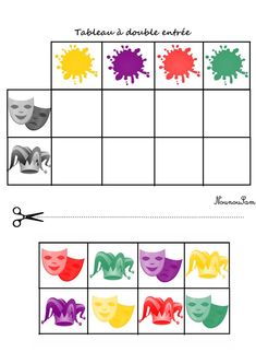 an image of the color matching game for children