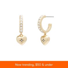 in stock Coach Heart Charm Jewelry, Coach Heart Charm Heart Jewelry, Coach Gold Heart-shaped Jewelry, Coach Heart-shaped Gold Jewelry, Coach Heart-shaped Jewelry For Gift, Coach Elegant Heart Jewelry, Coach Elegant Heart-shaped Jewelry, Elegant Coach Heart Shaped Jewelry, Elegant Coach Heart-shaped Jewelry