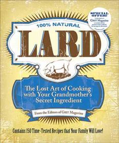 the cover of the book lard