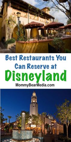 the best restaurants you can reserve at disneyland