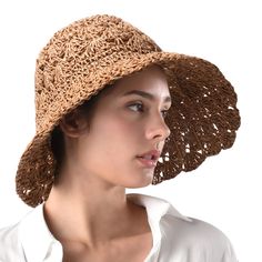 PRICES MAY VARY. Improve your fashion look:From visors to Panama and even boat-style hats, there are a ton of stylish options to shade your face while upgrading your look — not to mention the fact that cute garden straw bucket hat are great for covering up roots (and unwashed hair)Crochet bucket hats are this season’s standout accessories Big Wide Brim Beach Hat- This fashionable sun hat for women 2022 offer high UV UPF sun protection with full brim, sun blocker function. straw beach hat measure Crochet Bucket Hats, Cute Garden, Straw Bucket Hat, Gardening Hat, Boat Fashion, Straw Hat Beach, Elegant Hats, Sun Hats For Women, Beach Hat