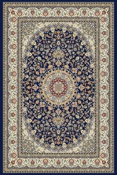 Ancient Garden 57119-3434 Blue/Ivory Antique Indian Rugs, Ancient Garden, Dynamic Rugs, Stylish Rugs, Persian Pattern, Diy Carpet, Rug Direct, Rugs Usa, Modern Carpet