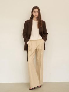 Composition : cotton 71% polyester 27% span 2%Country of Origin : Republic of Korea Wide Pants, Coco, Composition, Trousers, The Originals, Clothes For Women, Pants, Clothes, Wide Trousers