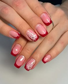 Wedding Nails Ideas, Spring Nail Design, Sophisticated Nails, Snow Nails, Nails 2016, Best Nail Ideas, Festive Nails, Snowflake Nail, Nail 2023