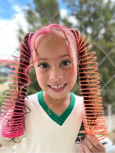 Crazy Kids' Hair Day Styles: Funky, Easy, & School-Ready Buns Crazy Hair Ideas, Crazy Hair Day Ideas, Wacky Hair Day, Girl Hair Dos, Crazy Hat Day, Kid Hair, Toddler Hairstyles Girl, Wacky Hair Days, Crazy Hats