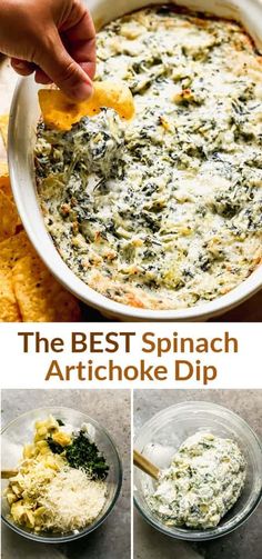 the best spinach artichoke dip recipe