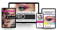 Flattering Makeup, Eyeshadow Guide, Eyebrow Care, Makeup Finds, Purple Eyeliner, Eyeliner Application, Blue Eyes Pop, Eyeshadow Tutorials