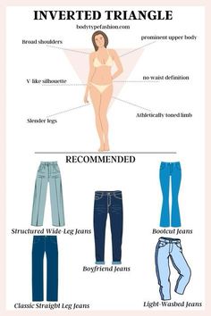 Triangle Outfits, V Shape Body, Inverted Triangle Outfits, Dress For Body Shape