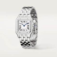 Cartier PANTHÈRE DE CARTIER WATCH - WSPN0007 Cartier Panthere Watch Medium, Panthere Cartier, Cartier Panthere Watch, Panthere Watch, Cartier Earrings, Cartier Panthere, Christmas Gifts For Girlfriend, Cartier Tank, Womens Watches Luxury