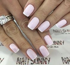 Manicure Natural, French Tip Manicure, Gel Nails French, Gel French Manicure, Unghie Sfumate, French Nail Designs, Another Dimension, Tip Nails