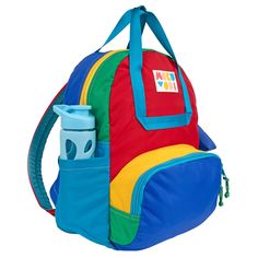 Retro Gadget Atlas Backpack – Mokuyobi Multicolor On-the-go Backpack With Zipper Pocket, Sporty Multicolor Standard Backpack, Back To School Multicolor Bag With Water Bottle Pocket, Multicolor Back To School Bag With Water Bottle Pocket, Multicolor Back To School Bags With Water Bottle Pocket, Playful Multicolor Backpack With Zipper Closure, Multicolor Bags With Functional Pockets For Outdoor Activities, Functional Multicolor Backpack For Back To School, Functional Multicolor Standard Backpack