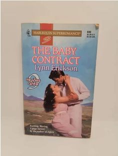 the baby contract by lynn ericson book on white background with title in english