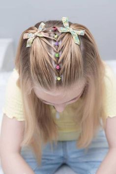 braid hair, braid hair ideas, braid hairstyle, braids for little girls, Christmas hair, cute girl hairstyles, easy hair ideas, easy hairstyles, girls hair ideas, hair, hair style, hairstyle ideas, hairstyles for girls, long hair, pretty hairstyles, quick hairstyles, school hair, school hairstyles Braid Hairstyles Ideas, Toddler Hairstyles Girl Fine Hair, Peinados Fáciles Para Cabello Corto