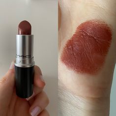 Brownish Red Lipstick, Monica Geller Lipstick, Dark Mauve Lipstick, 90s Brown Lipstick, Mac Taupe Lipstick, Brown Red Lipstick, Pink Brown Lipstick, Taupe Lipstick, Brown Lipstick Shades