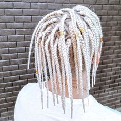 Braids Man, White Dreadlocks, Dreadlocks Men, Dread Braids, Hair Twist Styles, Mens Braids