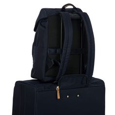 Navy Nylon Travel Backpack With Luggage Sleeve, Backpack With Functional Pockets For Trips, Functional Backpack With Pockets For Trips, Nylon Backpack With Adjustable Straps, Functional Nylon Duffle Bag For Commuting, Nylon Travel Bag With Adjustable Strap For Commuting, Modern Nylon Backpack Luggage, Nylon Backpack With Luggage Sleeve For Commuting, Nylon Standard Backpack For Trips