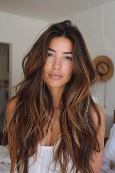 ✨ Unlock the secret to stunning dark dimensional hair for brunettes! These 10 trendy styles will help you achieve a vibrant and rich look. Don’t miss out on these amazing hair transformations! #BrunetteBeauty #DarkDimensional #HairInspo #TrendyLooks #BrunetteGoals #HairTransformation #ColorfulHair #Hairstyles #HairIdeas #BrunetteVibes Rich Dimensional Brunette Hair Color, Melted Brunette Balayage, Dark Hair Bayalage Long, Dark Brown Hair Transition To Blonde, Light And Dark Hair Color Ideas, Hair For Dark Eyebrows, Low Lights Brown Hair Layers, Curly Dimensional Brunette, Dark Brown Hair To Light Brown Balayage