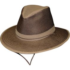 This safari hat is the ultimate hat for the great outdoors! It's constructed of lightweight polycotton with a mesh crown for breathability in the heat. Protect yourself from the sun with the UPF 50+ rating and the large, 3 inch brim. This safari hat includes a chin cord that provides a secure fit and prevents loss on a windy day. The hat is also crushable and packable and features a one inch self-band that holds the hat together and makes traveling easy. Ideal for all outdoor activities such as Safari Hat, Black Picture, Windy Day, Scarf Hat, Protect Yourself, One Inch, Great Outdoors, Upf 50, The Great Outdoors