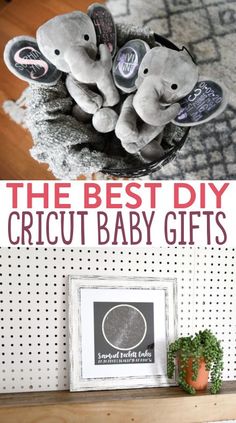 the best diy cricut baby gifts