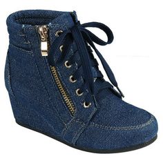 Women High Top Wedge Heel Sneakers Platform Lace Up Shoes Ankle Bootie Size: 5.5.  Color: Blue.  Gender: female.  Age Group: adult. Platform Lace Up Shoes, Gents Shoes, Heel Sneakers, Wedge Heel Sneakers, Sneakers Platform, Wedge Bootie, Mens Shoes Casual Sneakers, Black Ankle Booties, Womens Mid Calf Boots