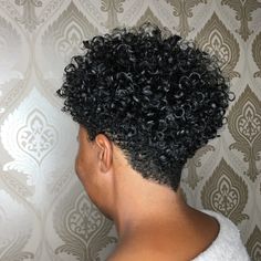 4c Curls, Tapered Natural Hair Cut, Curly Hair Dos, Natural Haircuts, Short Natural Haircuts, Shaved Hair Cuts, 3c Hair