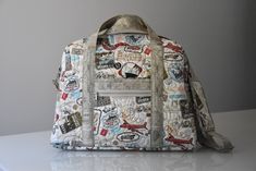 Space Quilt, Sew Projects, William Morris Designs, Free Pdf Sewing Patterns, Andover Fabrics, Duffle Bags, Panel Quilts