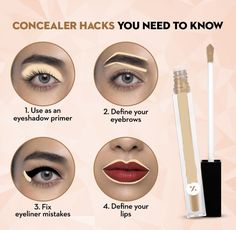 concealer Latina Baddie Makeup, Ig Baddie Makeup, Beginner Makeup Tips, Makeup Looks Spring, Makeup Looks Creative, Makeup Date Night, Concealer Hacks, Makeup Charlotte Tilbury, Contouring Tips