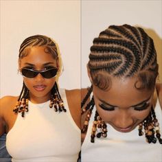 Cornrow Natural Hair For Black Women, Black Women Cornrows Braids, Cornrow Hairstyles Women, Styled Cornrows Black Women, Small Cornrows Designs, Cornrow Short Hairstyles, Black Girls Hairstyles Braids Short, Short Cornrows Braids For Black Women