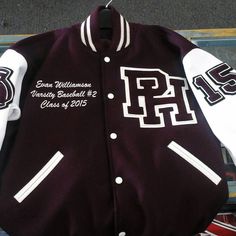 Another Piedmont Hills High School varsity jacket High School Varsity Jacket, School Varsity Jacket, Senior Jackets Patches, Letterman Sweaters, School Jacket, Varsity Jacket Women