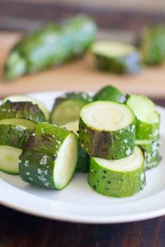 Learn how to cook zucchini on the grill or under the broiler using a method that cooks it perfectly, never soggy or mushy. Just delicious.