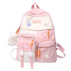 Origin US(Origin) Main Material Oxford Closure Type zipper Type Backpack Item Weight 0.65kg Item Height 42cm Pattern Type Patchwork Gender Girls Item Width 12cm Item Length 31cm Item Type School Bags Kawaii Rectangular Backpack With Zipper Closure, Kawaii Rectangular Backpack With Zipper, Kawaii Backpack With Zipper Closure For Students, Kawaii Student Backpack With Zipper Closure, Harajuku Style Standard Backpack With Zipper, Kawaii Standard Backpack With Zipper Closure, Kawaii Standard Backpack With Zipper, Kawaii Backpack With Zipper Closure, Everyday Kawaii Backpack With Zipper Closure