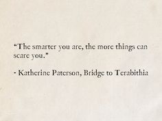 a piece of paper with an image of a cat on it and the words,'the smarter you are, the more things can scare you? '