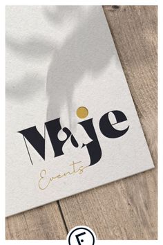 an image of a piece of paper with the word nage written in black on it