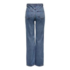 Brand: Only Gender: Women Type: Jeans Season: Fall/Winter PRODUCT DETAIL • Color: blue • Pattern: plain • Fastening: zip and button • Pockets: front and back pockets COMPOSITION AND MATERIAL • Composition: -100% cotton • Washing: machine wash at 30°