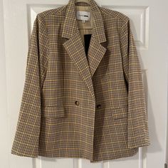 Never Wornreposhing This Item I Purchased From @Vialex2020. Loved It, But Ready To Rotate For Something New. Questions? Leave A Comment Below! Casual Yellow Winter Blazer, Casual Yellow Blazer For Winter, Yellow Fall Blazer, Yellow Fall Outerwear For Work, Yellow Outerwear For Workwear In Fall, Casual Yellow Blazer With Long Sleeves, Trendy Long Sleeve Yellow Blazer, Trendy Yellow Long Sleeve Blazer, Casual Yellow Long Sleeve Blazer