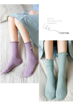 Cute Middle Tube Socks – Ibentoy Comfortable Cotton Socks For Spring, Comfortable Purple Cotton Socks, Cotton Mid-calf Socks For Spring, Mid-calf Cotton Socks For Spring, Spring Cotton Mid-calf Socks, Trendy Purple Cotton Socks, Cute Cotton Socks For Spring, Trendy Cotton Socks For Spring, Trendy Cotton Socks For Winter