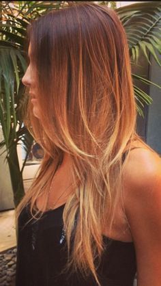 Best Ombre Hair, Auburn Balayage, Hair Shadow, Beachy Hair, Hair Blond, Ombré Hair