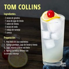 a tall glass filled with lemonade and ice