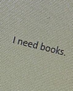 the word i need books written in black ink